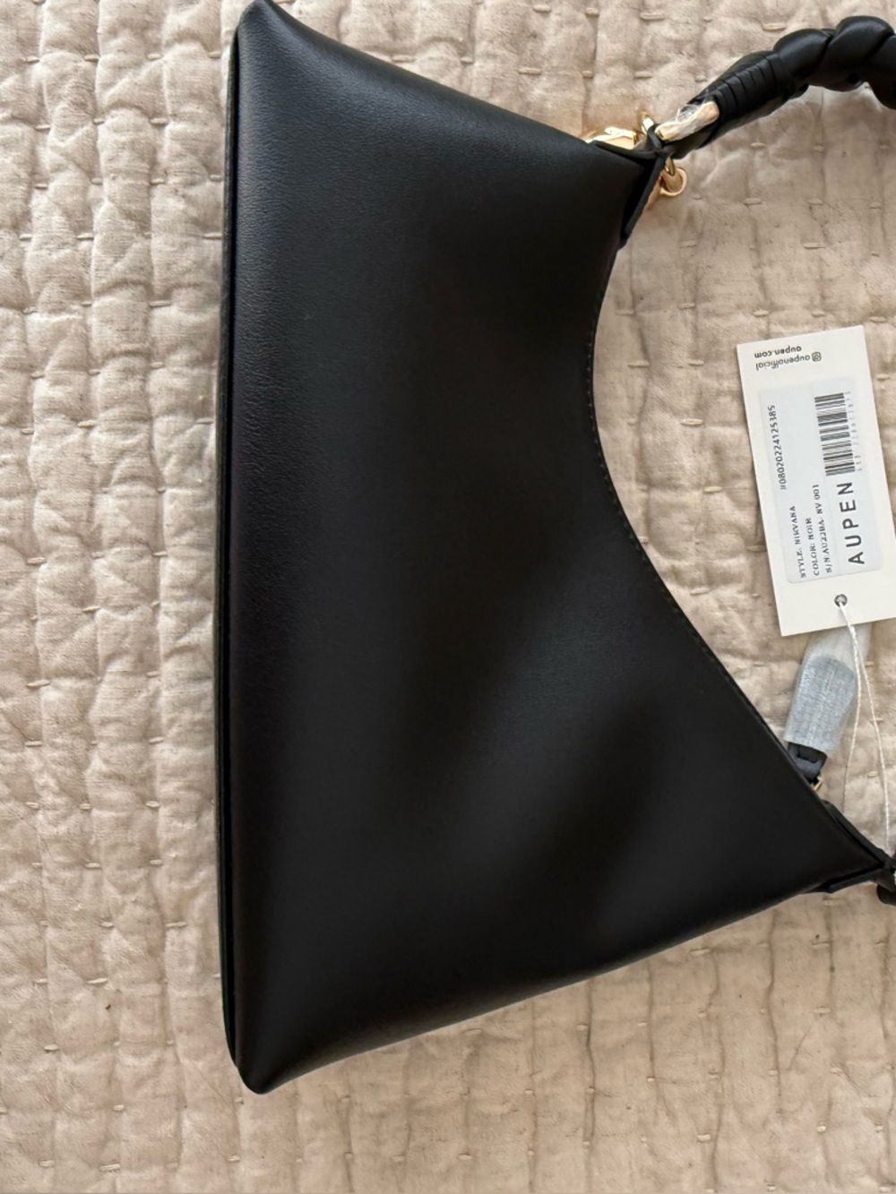 Black Leather Nirvana bag